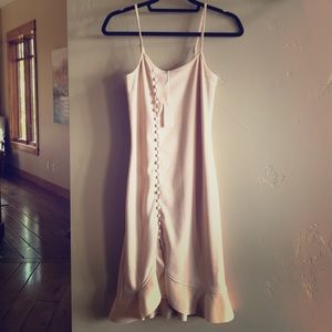 NWT Fletch cream colored dress. Size SMALL